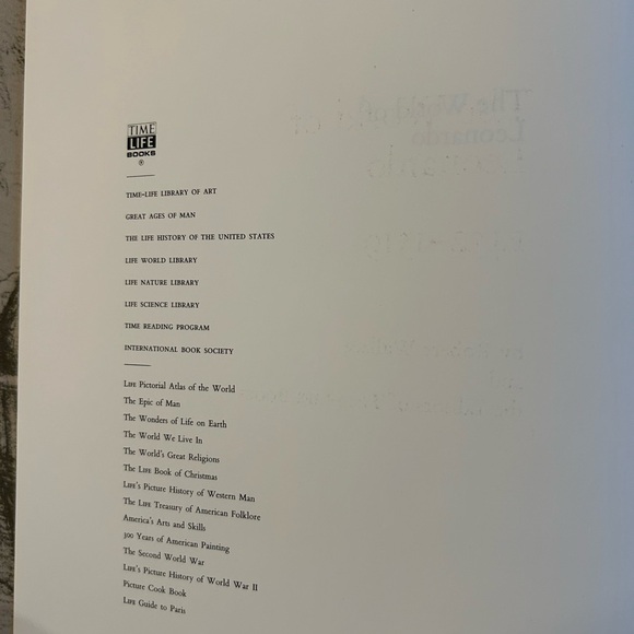 THE WORLD OF LEONARDO (1452-1519) BY ROBERT WALLACE & TIME LIFE SLIPCASE HARD - Picture 4 of 10